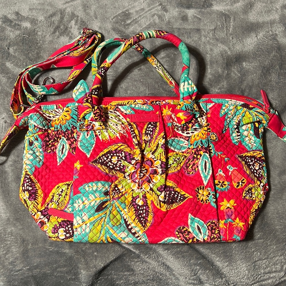 Vera Bradley Hadley Satchel in Rumba